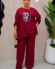 Money Luxury Top and Trouser.