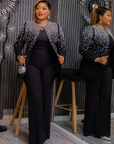 Dove Luxury Jacket and Trouser.