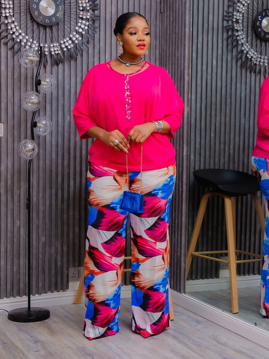 Pinky Luxury Top and Trouser