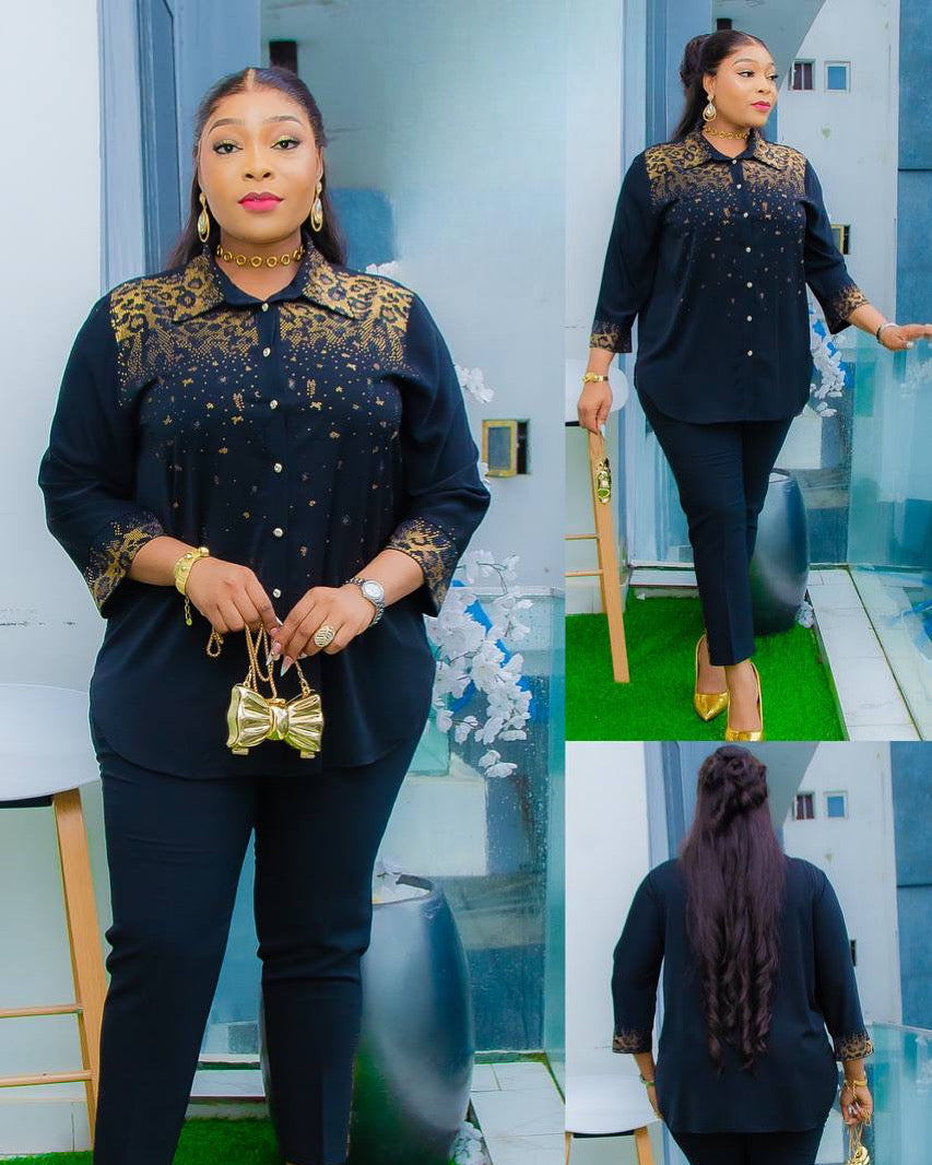 Mira Luxury Top and Trouser