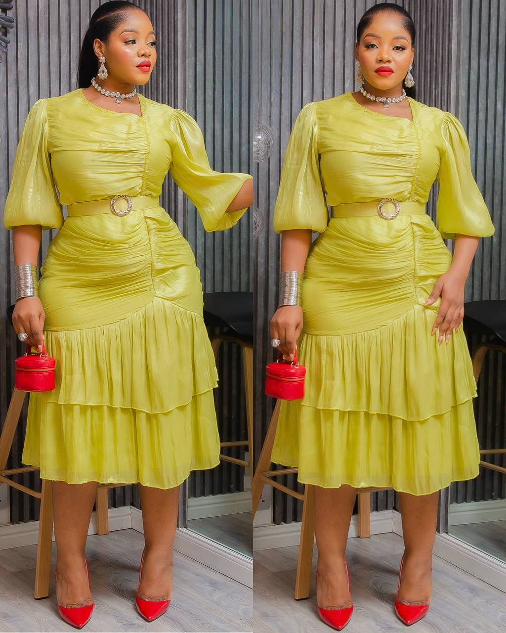 Naomi Luxury MIDI dress