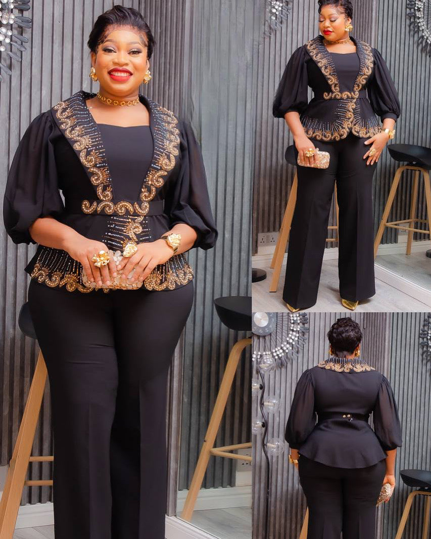 Minyan Luxury Top and Trouser.