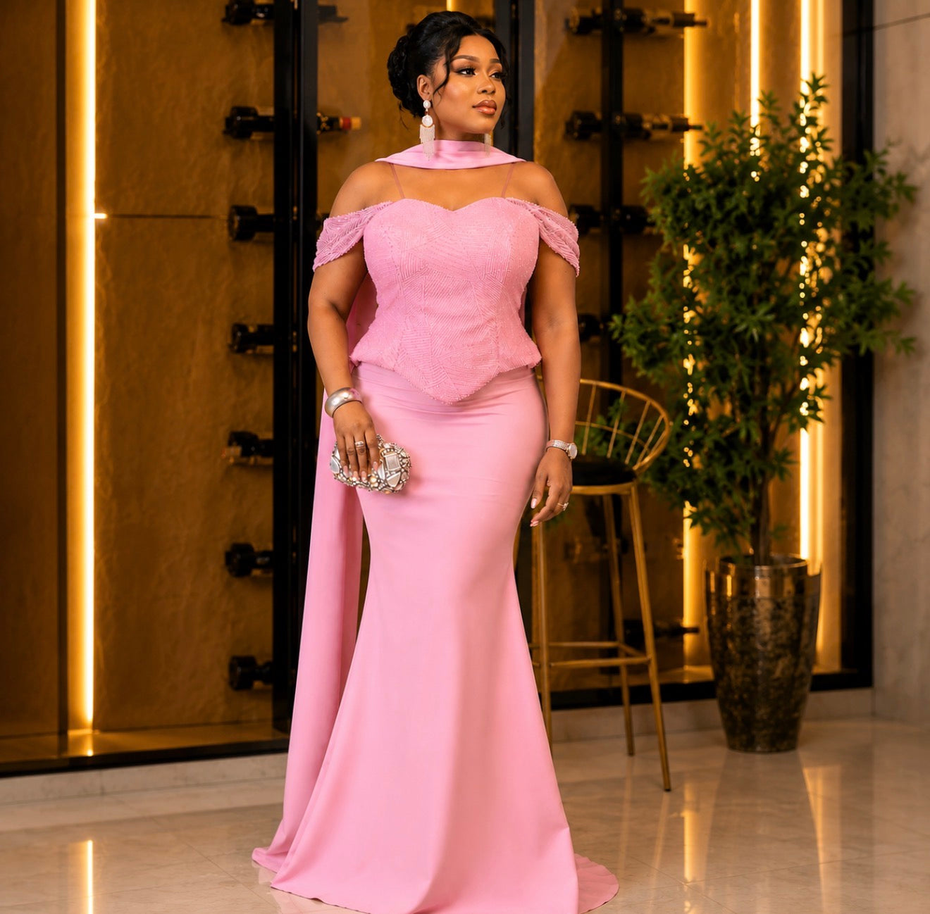 Luxe Evening Dress.