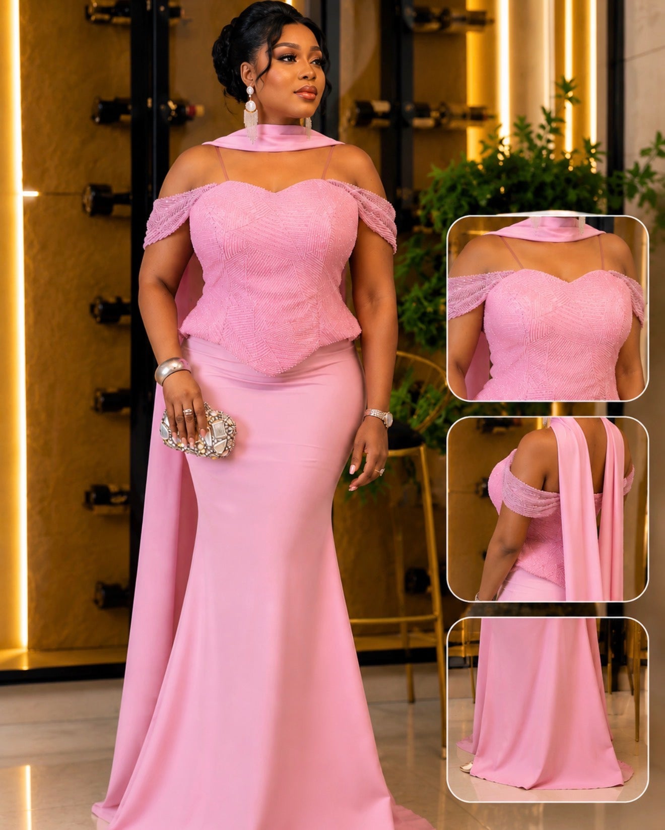 Luxe Evening Dress.