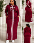 Urban Luxe Stripe Maxi Dress.