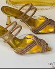 Luxury Gold shoes