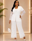Elegance Lace Blazer .