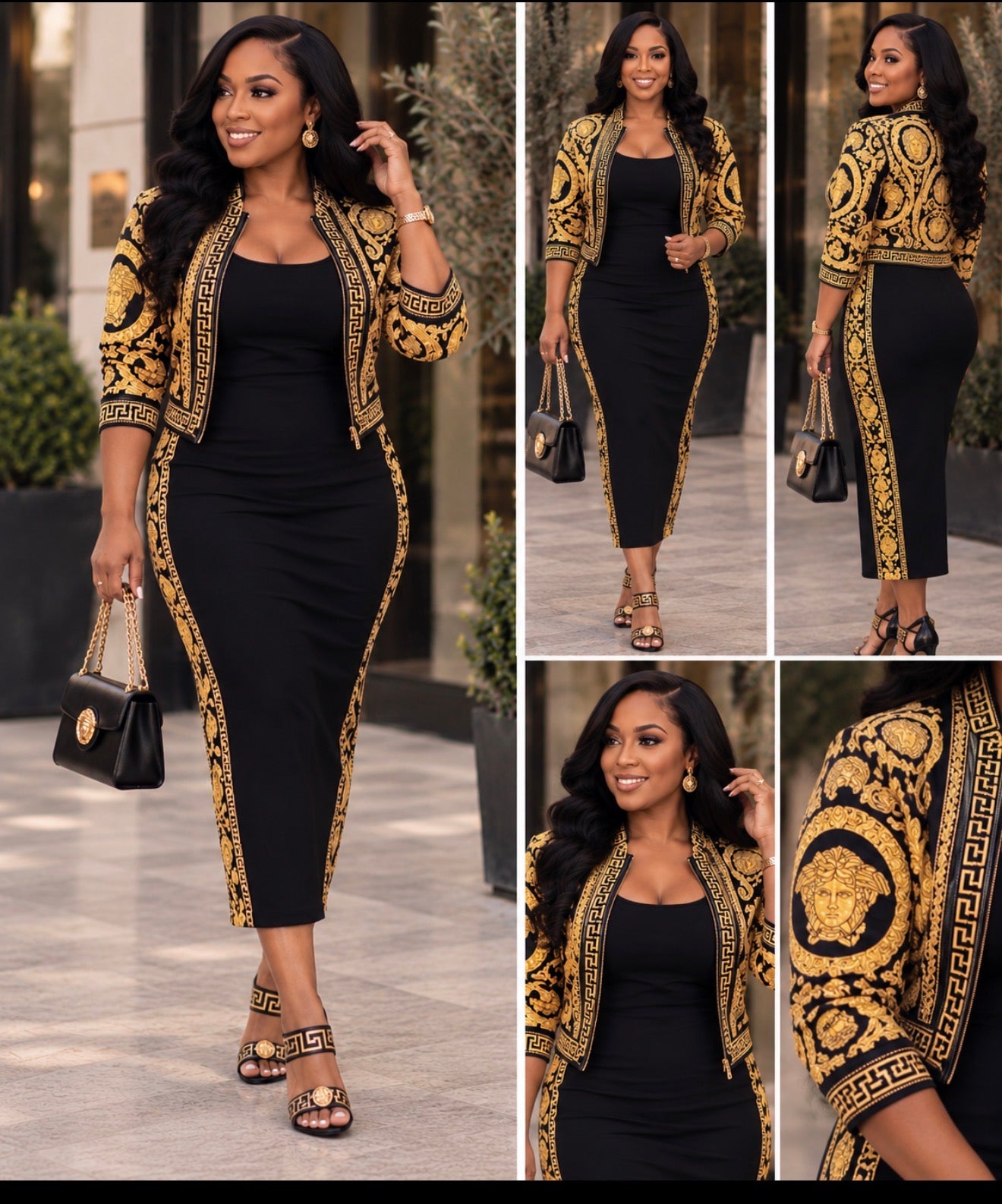 Black Gold Elegance
