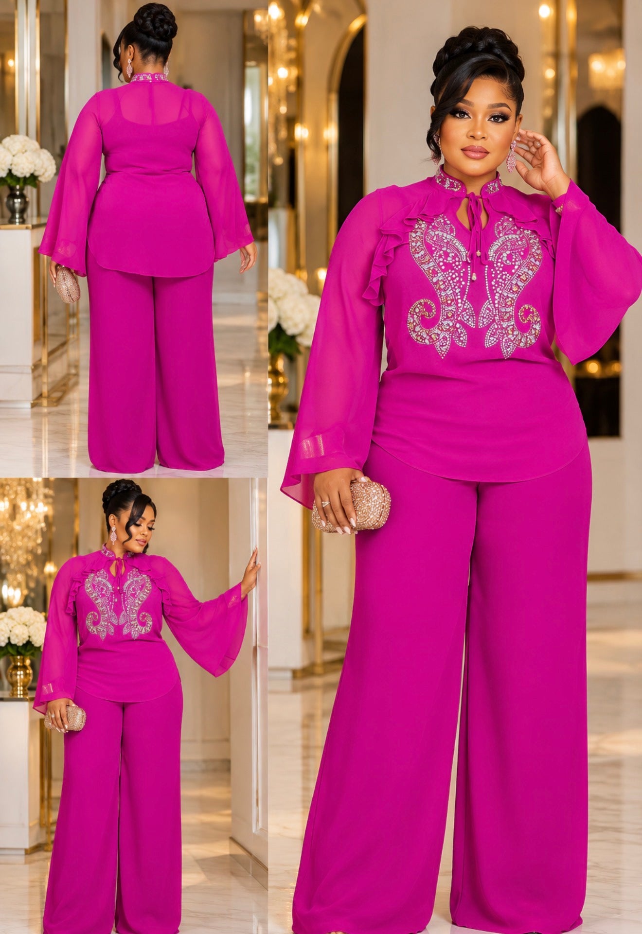 Royal Fuchsia Elegance Set.