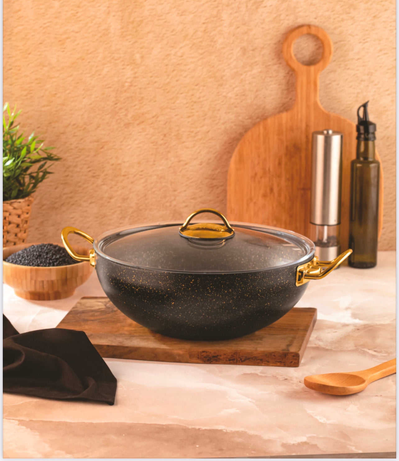 Bim Maroon Marble 1 Pcs Set.