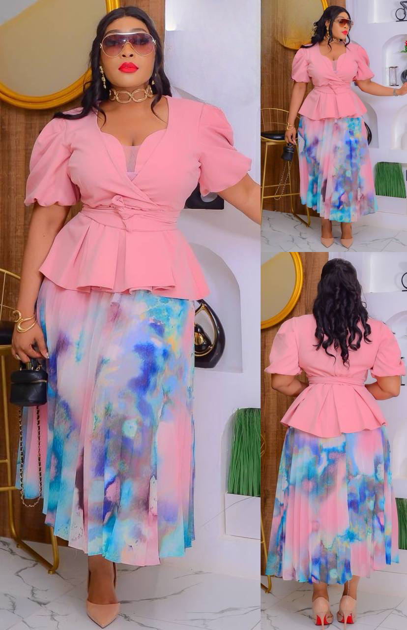 Riri Luxury Top and Skirt.