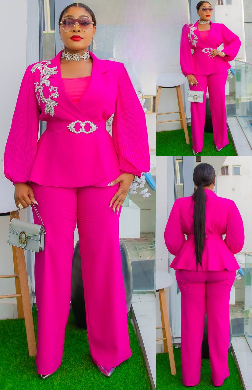 Lala Luxury Top, inner and Trouser.