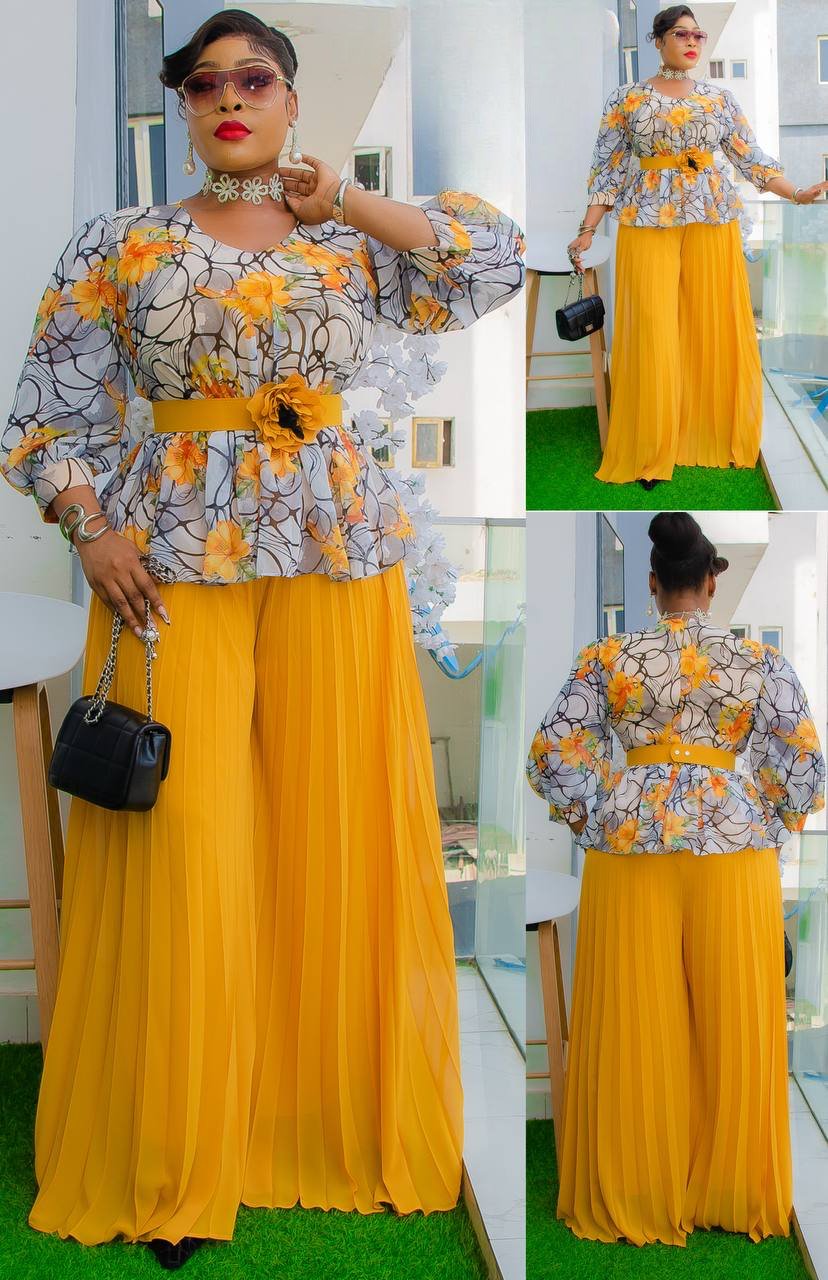 Tossed Luxury Top and Trouser