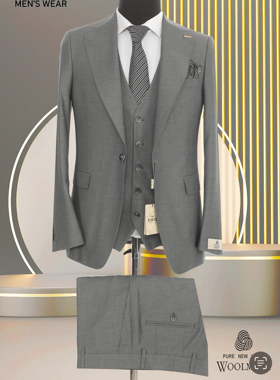 3 pcs Set Blazers Jacket, Pant, Vest