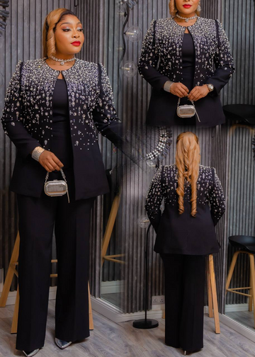 Dove Luxury Jacket and Trouser.