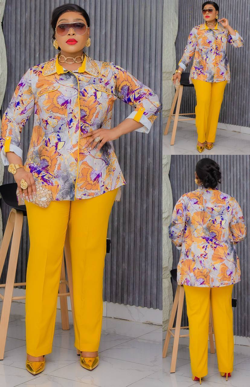 Kesha Luxury Top and Trouser.