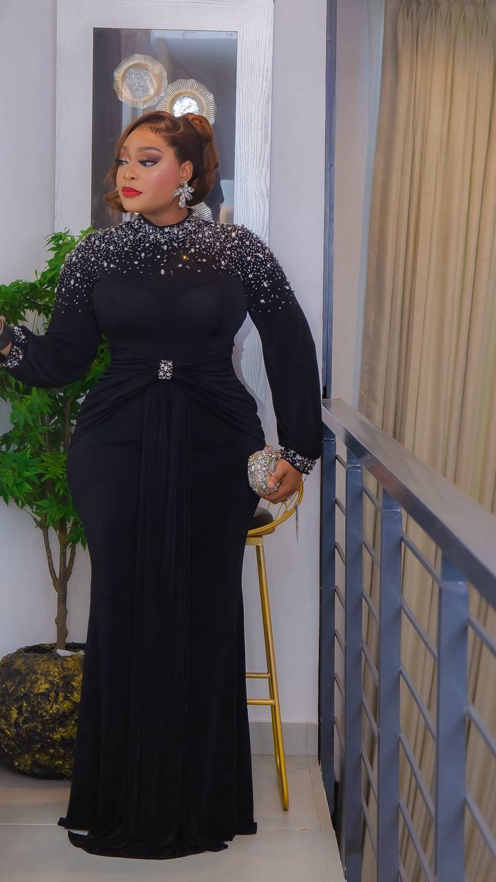 Black Barbie Luxe Dress.