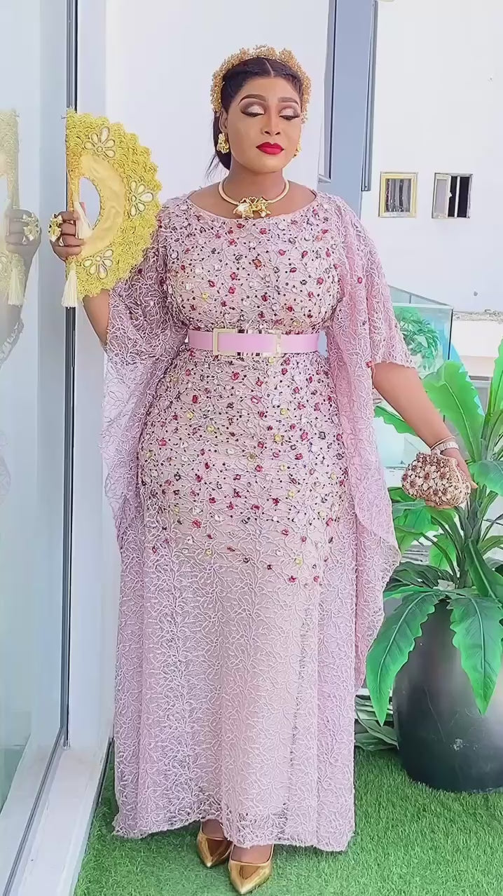 Rich Aunty Luxury Dress