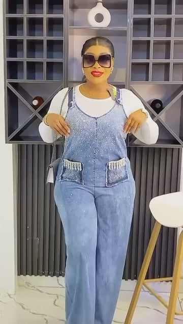 Lem Denim Jumpsuit