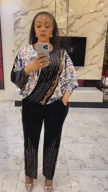 Bim Luxury Top and Trouser.