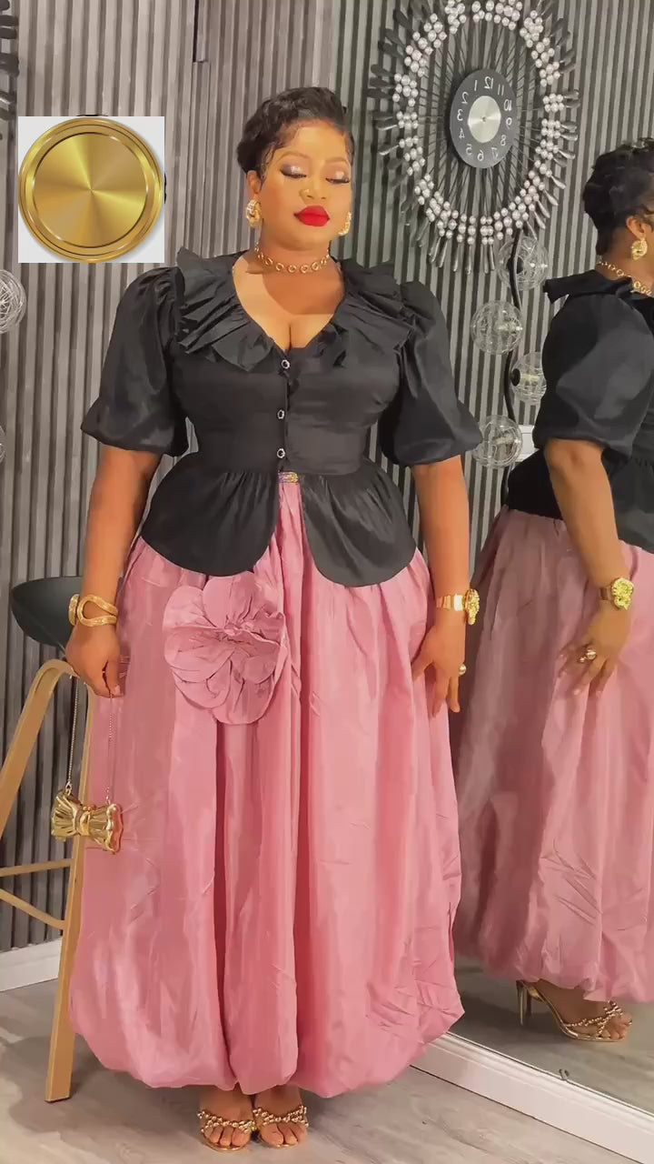 Sunset Luxury Top and Skirt