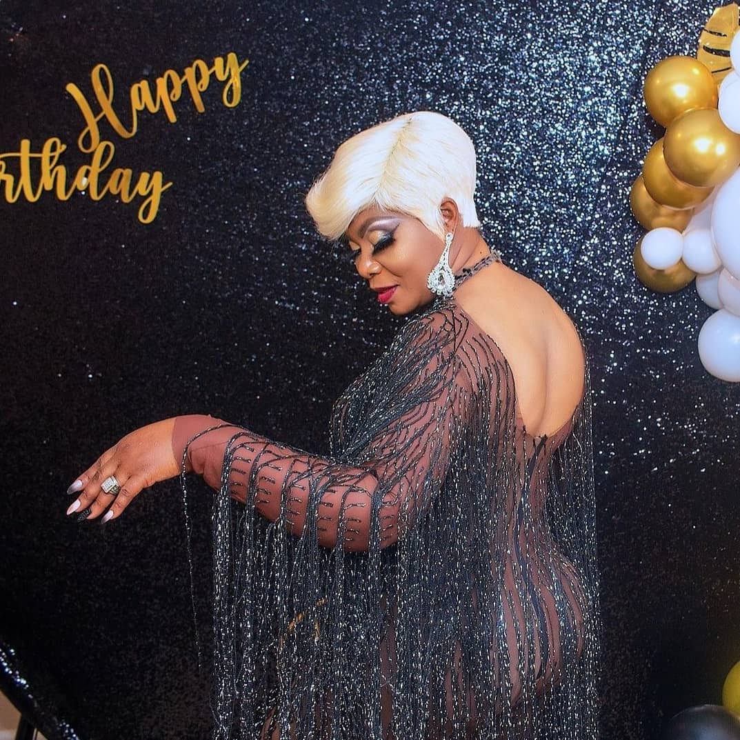 Black dress with fringe style