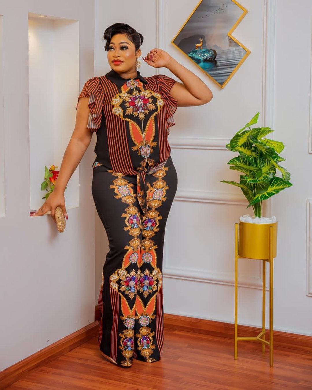 A Luxury Top, inner and Trouser