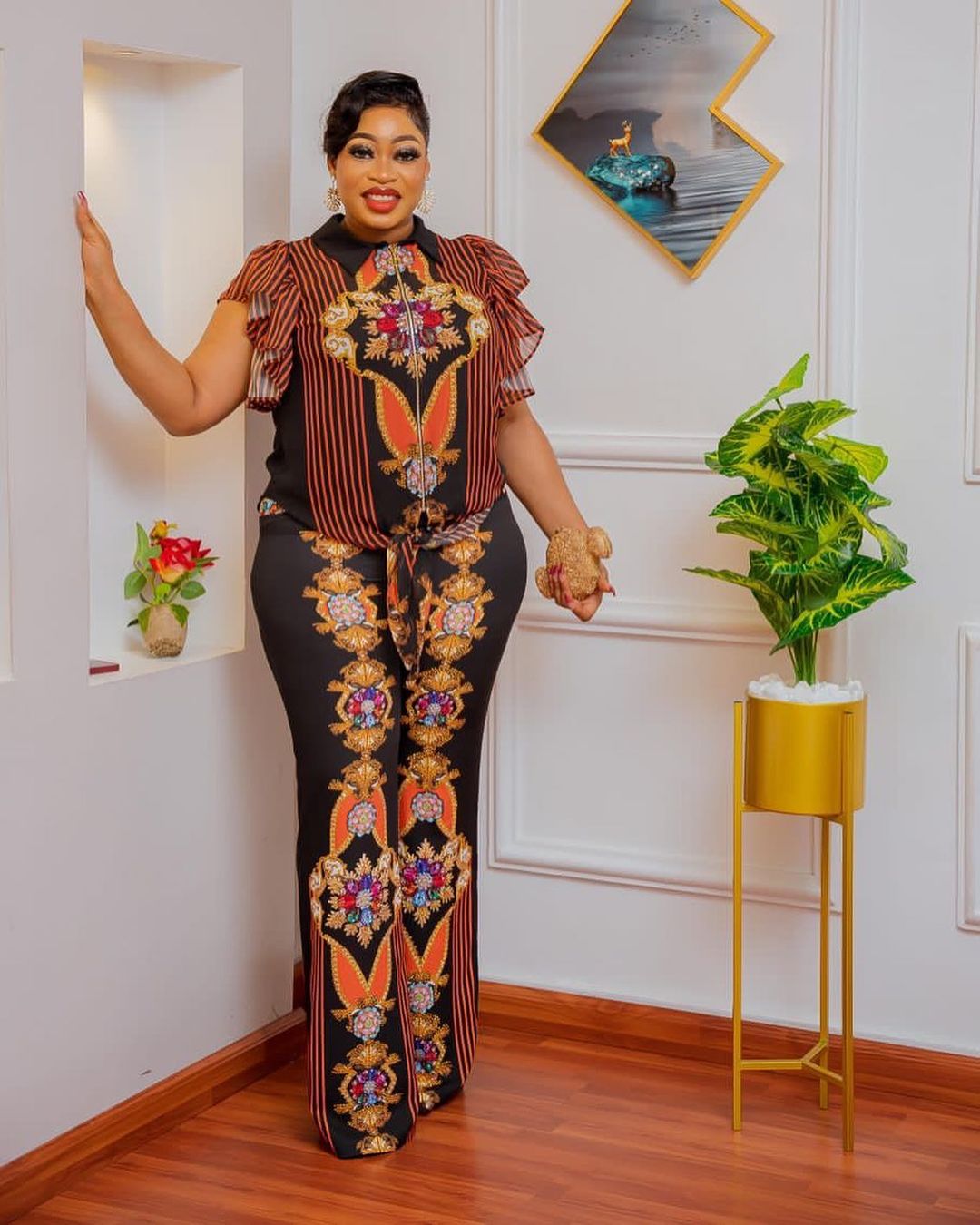 A Luxury Top, inner and Trouser